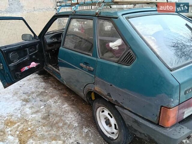 Зеленый ВАЗ 2109, объемом двигателя 1.3 л и пробегом 280 тыс. км за 881 $, фото 1 на Automoto.ua