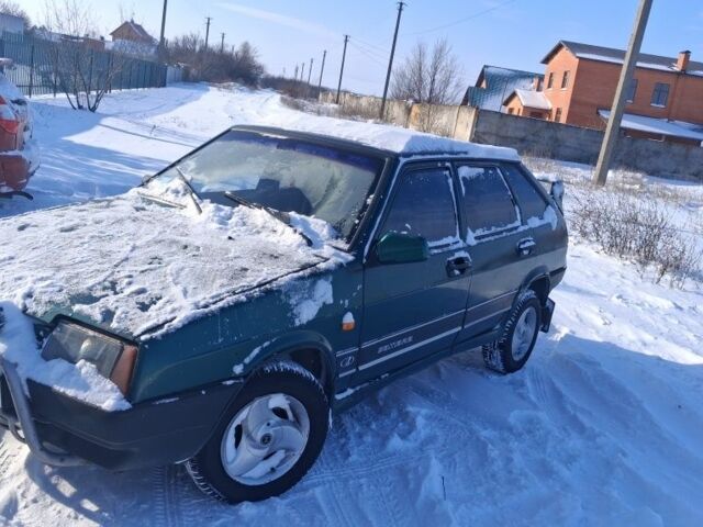 Зеленый ВАЗ 2109, объемом двигателя 1.5 л и пробегом 200 тыс. км за 1036 $, фото 1 на Automoto.ua