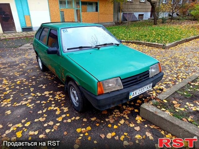 Зеленый ВАЗ 2109, объемом двигателя 1.5 л и пробегом 50 тыс. км за 550 $, фото 1 на Automoto.ua