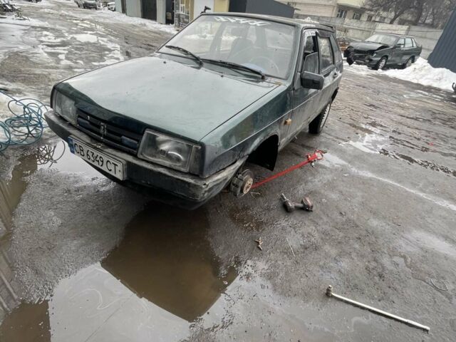 Зелений ВАЗ 2109, об'ємом двигуна 1.5 л та пробігом 250 тис. км за 222 $, фото 1 на Automoto.ua