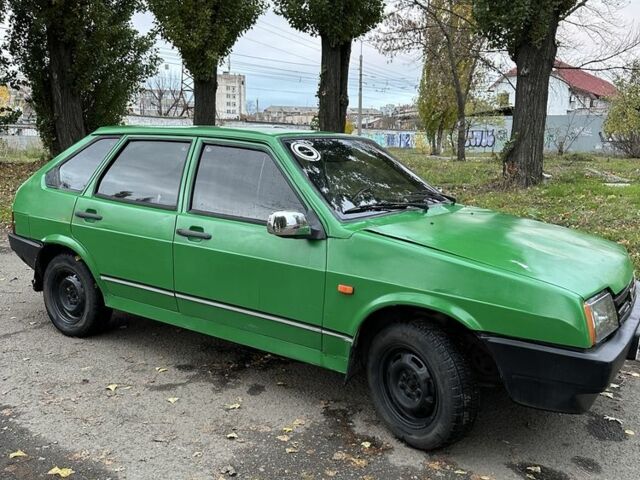 Зеленый ВАЗ 2109, объемом двигателя 1.5 л и пробегом 222 тыс. км за 950 $, фото 1 на Automoto.ua