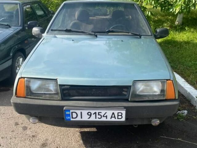 Зеленый ВАЗ 2109, объемом двигателя 1.3 л и пробегом 90 тыс. км за 999 $, фото 1 на Automoto.ua