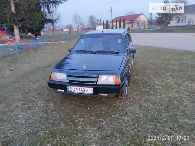 Зелений ВАЗ 2109, об'ємом двигуна 1.5 л та пробігом 153 тис. км за 1100 $, фото 1 на Automoto.ua