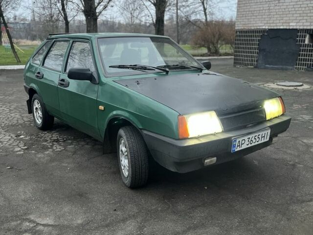 Зеленый ВАЗ 2109, объемом двигателя 1.5 л и пробегом 100 тыс. км за 711 $, фото 1 на Automoto.ua