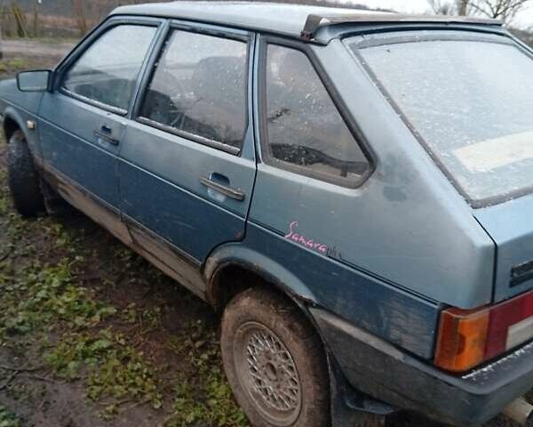 Зеленый ВАЗ 2109, объемом двигателя 1.3 л и пробегом 200 тыс. км за 800 $, фото 1 на Automoto.ua