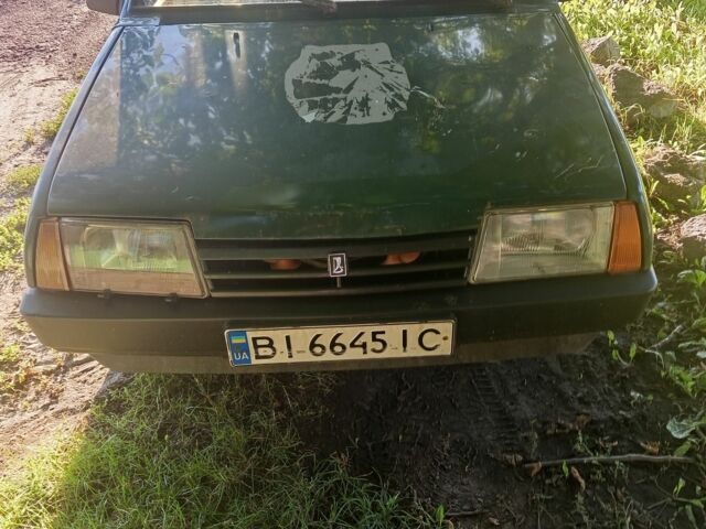 Зелений ВАЗ 2109, об'ємом двигуна 1.5 л та пробігом 250 тис. км за 800 $, фото 1 на Automoto.ua