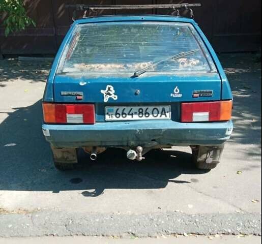 Зеленый ВАЗ 2109, объемом двигателя 0 л и пробегом 380 тыс. км за 550 $, фото 1 на Automoto.ua