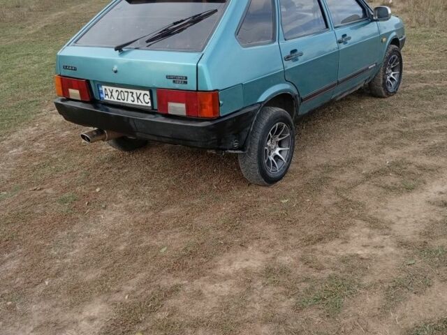 Зеленый ВАЗ 2109, объемом двигателя 1.3 л и пробегом 2 тыс. км за 1200 $, фото 1 на Automoto.ua