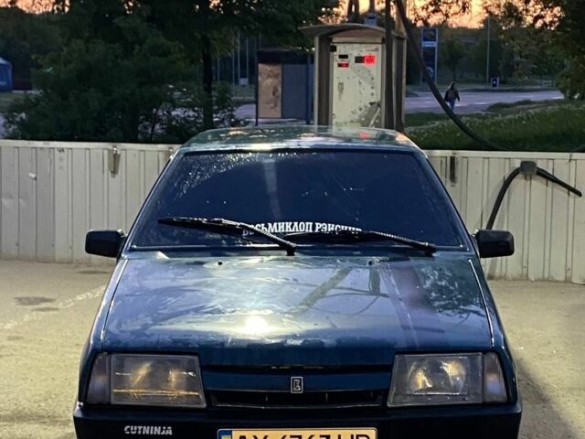Зеленый ВАЗ 2109, объемом двигателя 1.5 л и пробегом 200 тыс. км за 1400 $, фото 1 на Automoto.ua