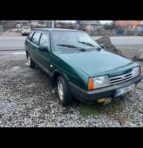 Зеленый ВАЗ 2109, объемом двигателя 1.3 л и пробегом 200 тыс. км за 1200 $, фото 1 на Automoto.ua