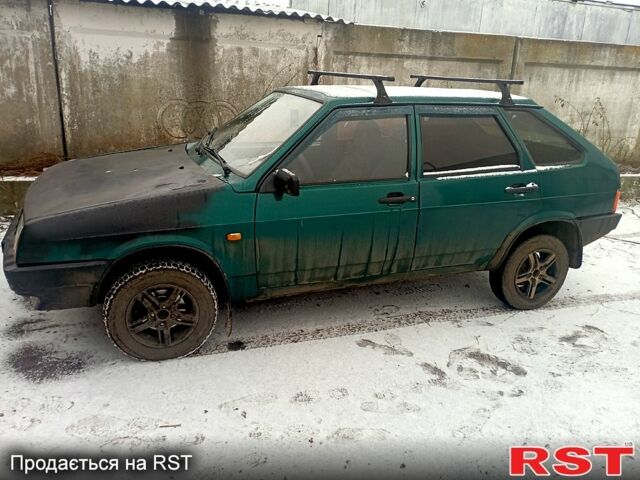 Зеленый ВАЗ 2109, объемом двигателя 15 л и пробегом 130 тыс. км за 1500 $, фото 1 на Automoto.ua