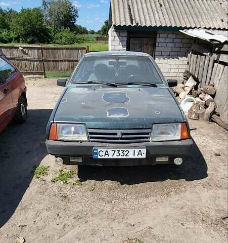 Зеленый ВАЗ 2109, объемом двигателя 1.29 л и пробегом 164 тыс. км за 650 $, фото 1 на Automoto.ua