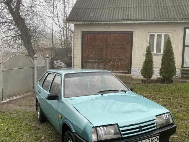 Зеленый ВАЗ 2109, объемом двигателя 1 л и пробегом 230 тыс. км за 1000 $, фото 1 на Automoto.ua