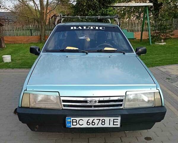 Зеленый ВАЗ 2109, объемом двигателя 1.5 л и пробегом 81 тыс. км за 1800 $, фото 1 на Automoto.ua