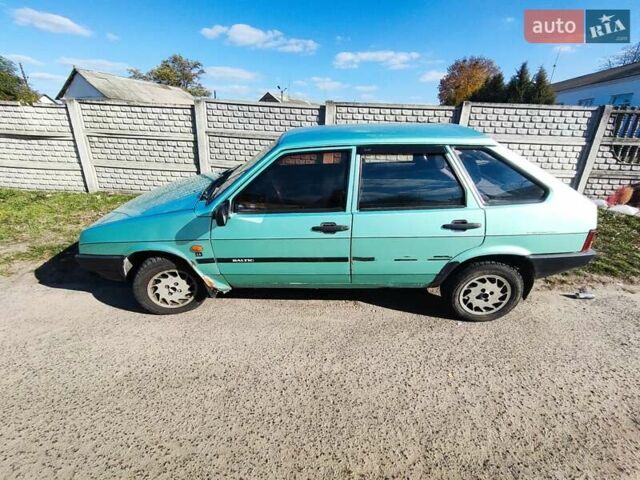 Зеленый ВАЗ 2109, объемом двигателя 0 л и пробегом 10 тыс. км за 1100 $, фото 1 на Automoto.ua