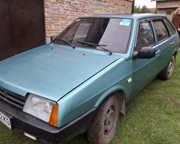 Зелений ВАЗ 2109, об'ємом двигуна 1.5 л та пробігом 94 тис. км за 1090 $, фото 1 на Automoto.ua