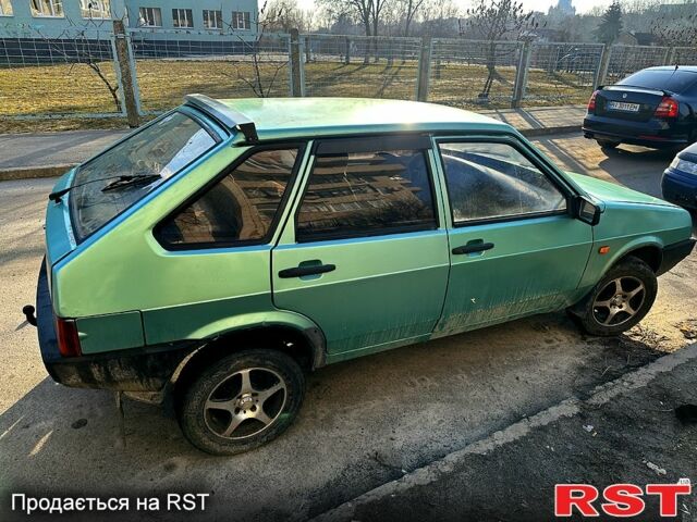 Зеленый ВАЗ 2109, объемом двигателя 1.5 л и пробегом 2 тыс. км за 1200 $, фото 1 на Automoto.ua