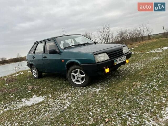 Зеленый ВАЗ 2109, объемом двигателя 1.5 л и пробегом 90 тыс. км за 650 $, фото 1 на Automoto.ua