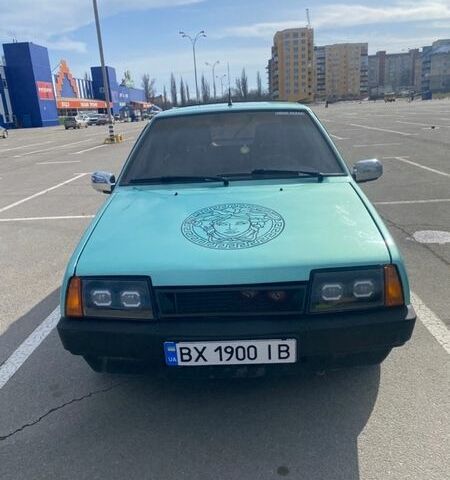 Зеленый ВАЗ 2109, объемом двигателя 1.5 л и пробегом 350 тыс. км за 1700 $, фото 1 на Automoto.ua