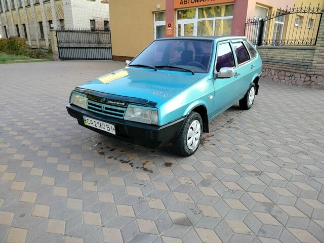 Зеленый ВАЗ 2109, объемом двигателя 1.5 л и пробегом 150 тыс. км за 1355 $, фото 1 на Automoto.ua