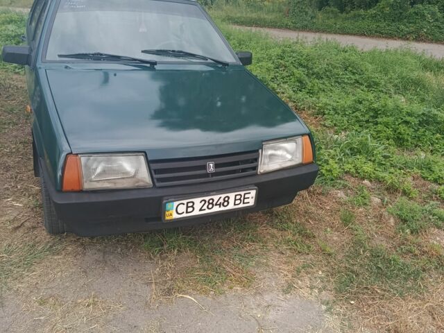 Зеленый ВАЗ 2109, объемом двигателя 1.5 л и пробегом 1 тыс. км за 1350 $, фото 1 на Automoto.ua