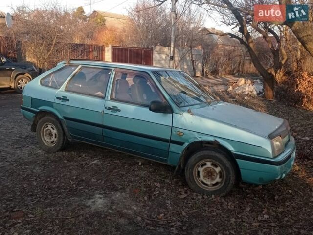 Зеленый ВАЗ 2109, объемом двигателя 1.5 л и пробегом 250 тыс. км за 900 $, фото 1 на Automoto.ua