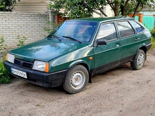Зеленый ВАЗ 2109, объемом двигателя 1.5 л и пробегом 100 тыс. км за 800 $, фото 1 на Automoto.ua