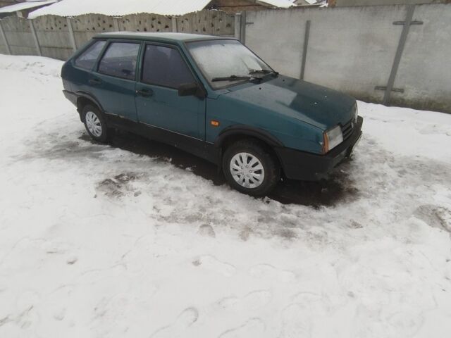 Зеленый ВАЗ 2109, объемом двигателя 0 л и пробегом 160 тыс. км за 581 $, фото 1 на Automoto.ua