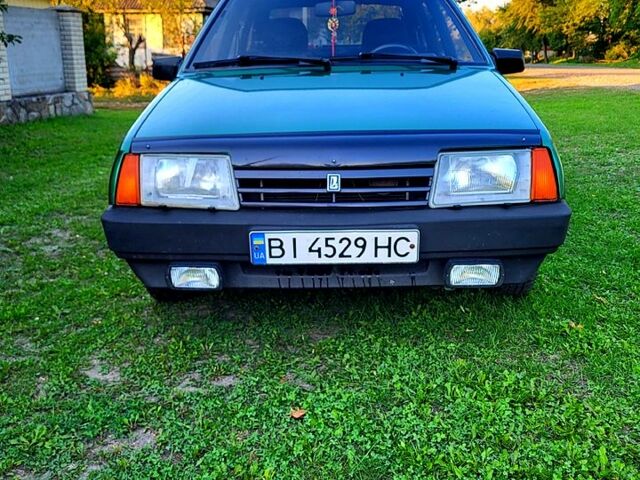 Зеленый ВАЗ 2109, объемом двигателя 1.5 л и пробегом 198 тыс. км за 1850 $, фото 1 на Automoto.ua