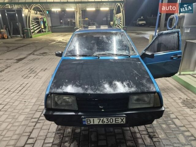 Зеленый ВАЗ 2109, объемом двигателя 1.5 л и пробегом 400 тыс. км за 750 $, фото 1 на Automoto.ua