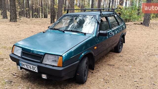 Зелений ВАЗ 2109, об'ємом двигуна 1.5 л та пробігом 158 тис. км за 1100 $, фото 1 на Automoto.ua