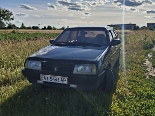 Зеленый ВАЗ 2109, объемом двигателя 1.3 л и пробегом 120 тыс. км за 599 $, фото 1 на Automoto.ua