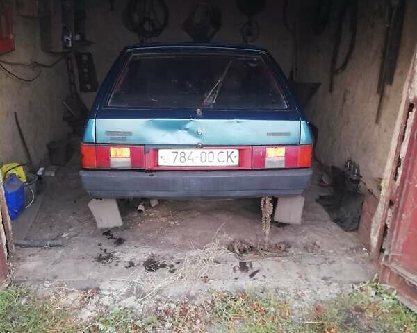 Зеленый ВАЗ 2109, объемом двигателя 1.6 л и пробегом 150 тыс. км за 400 $, фото 1 на Automoto.ua