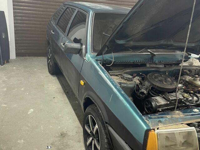 Зеленый ВАЗ 2109, объемом двигателя 0 л и пробегом 193 тыс. км за 600 $, фото 1 на Automoto.ua