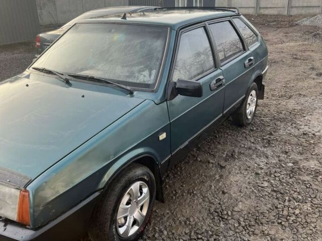 Зеленый ВАЗ 2109, объемом двигателя 1.5 л и пробегом 2 тыс. км за 900 $, фото 1 на Automoto.ua