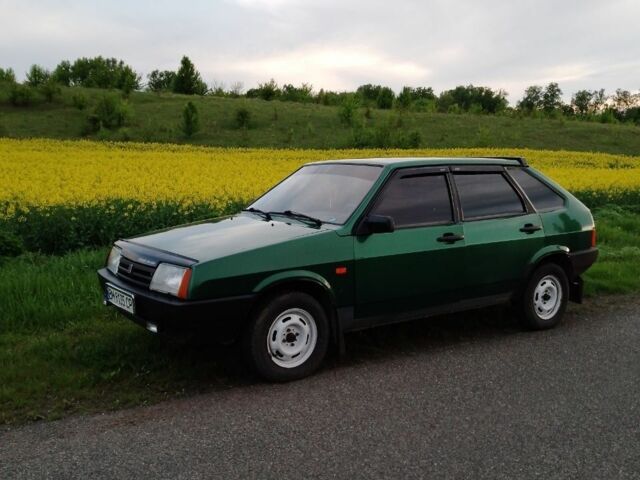 Зеленый ВАЗ 2109, объемом двигателя 1.5 л и пробегом 162 тыс. км за 1750 $, фото 1 на Automoto.ua