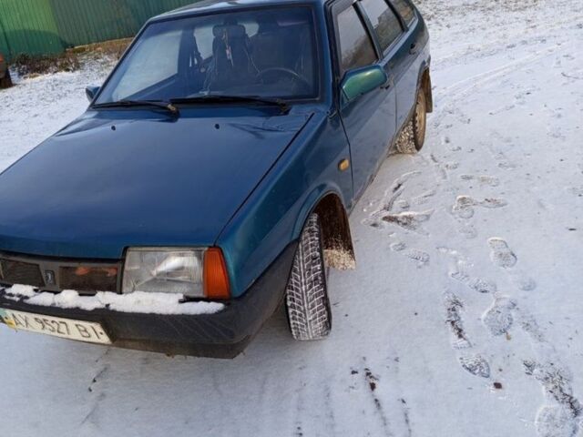 Зелений ВАЗ 2109, об'ємом двигуна 1.5 л та пробігом 123 тис. км за 900 $, фото 1 на Automoto.ua