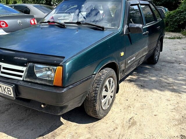 Зелений ВАЗ 2109, об'ємом двигуна 1.5 л та пробігом 200 тис. км за 850 $, фото 1 на Automoto.ua