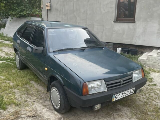 Зеленый ВАЗ 2109, объемом двигателя 1.5 л и пробегом 228 тыс. км за 1250 $, фото 1 на Automoto.ua