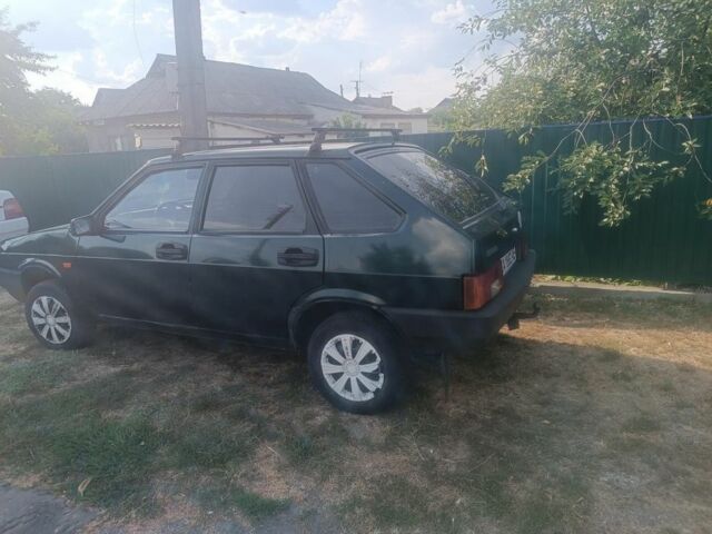 Зеленый ВАЗ 2109, объемом двигателя 1.5 л и пробегом 1 тыс. км за 1100 $, фото 1 на Automoto.ua