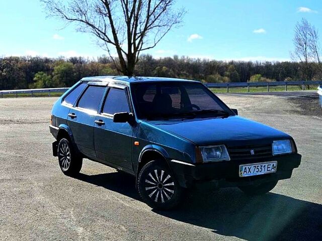 Зеленый ВАЗ 2109, объемом двигателя 1.5 л и пробегом 200 тыс. км за 1100 $, фото 1 на Automoto.ua