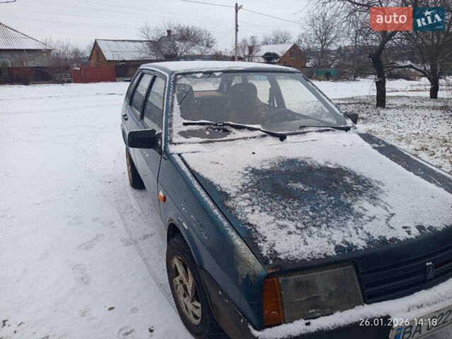 Зелений ВАЗ 2109, об'ємом двигуна 1.5 л та пробігом 200 тис. км за 1100 $, фото 1 на Automoto.ua