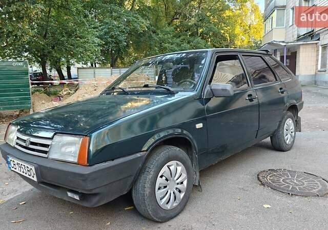 Зеленый ВАЗ 2109, объемом двигателя 1.5 л и пробегом 207 тыс. км за 1500 $, фото 1 на Automoto.ua