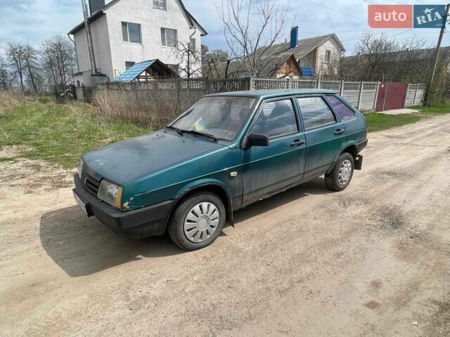 Зеленый ВАЗ 2109, объемом двигателя 1.5 л и пробегом 111 тыс. км за 600 $, фото 1 на Automoto.ua