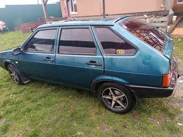 Зеленый ВАЗ 2109, объемом двигателя 1.5 л и пробегом 350 тыс. км за 1548 $, фото 1 на Automoto.ua