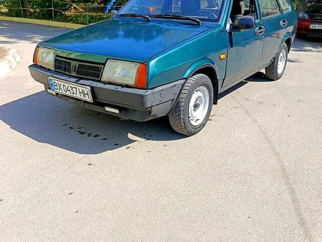 Зеленый ВАЗ 2109, объемом двигателя 1.5 л и пробегом 0 тыс. км за 900 $, фото 1 на Automoto.ua