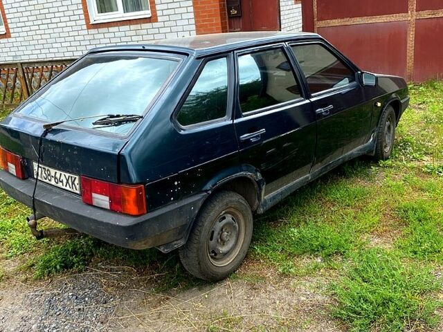Зеленый ВАЗ 2109, объемом двигателя 1.5 л и пробегом 210 тыс. км за 530 $, фото 1 на Automoto.ua