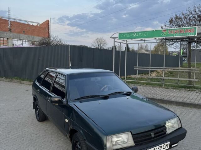 Зеленый ВАЗ 2109, объемом двигателя 1.5 л и пробегом 184 тыс. км за 950 $, фото 1 на Automoto.ua