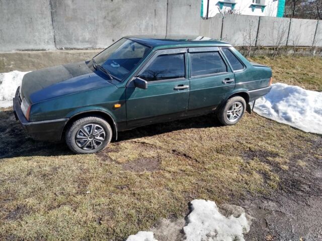 Зеленый ВАЗ 2109, объемом двигателя 1.6 л и пробегом 2 тыс. км за 1650 $, фото 1 на Automoto.ua