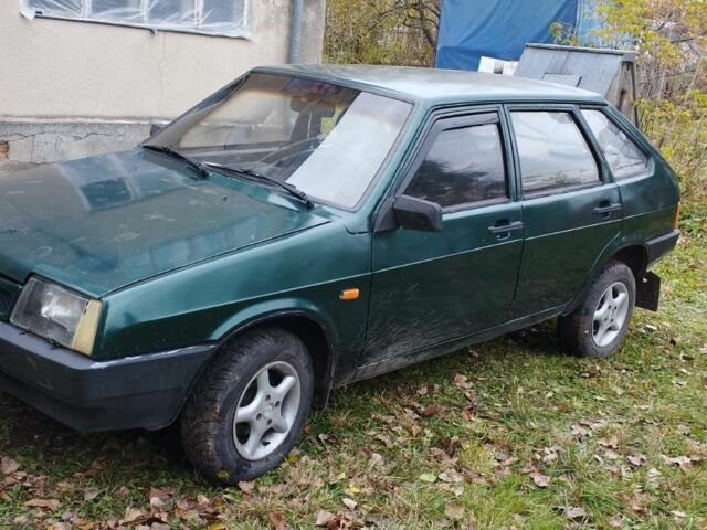 Зеленый ВАЗ 2109, объемом двигателя 0 л и пробегом 374 тыс. км за 595 $, фото 1 на Automoto.ua